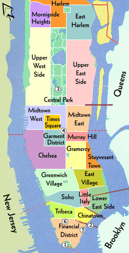 plano barrios de nueva york