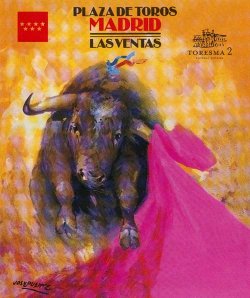 cartel de corrida de toros en las ventas