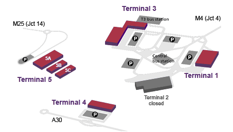 mapa de terminales